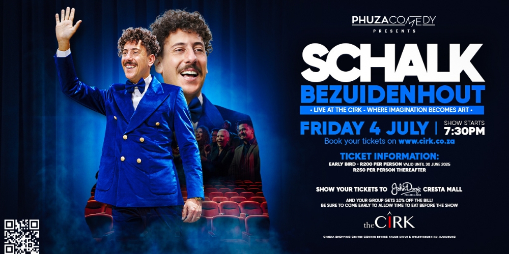 Comedy Night with Schalk Bezuidenhout