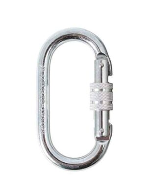 Oval Carabiner Screw Gate Lock