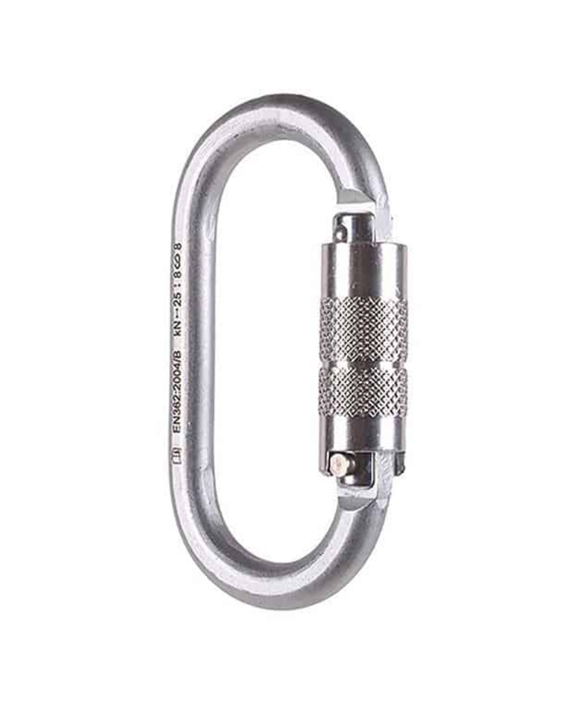 Oval Carabiner Twist Lock